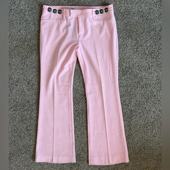 Vertigo Paris Vintage Pink western Flare pants - Picture 1 of 5